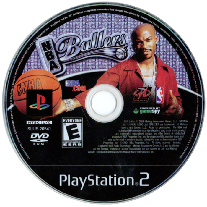 NBA Ballers – PlayStation 2 (PS2) - for just $0! 