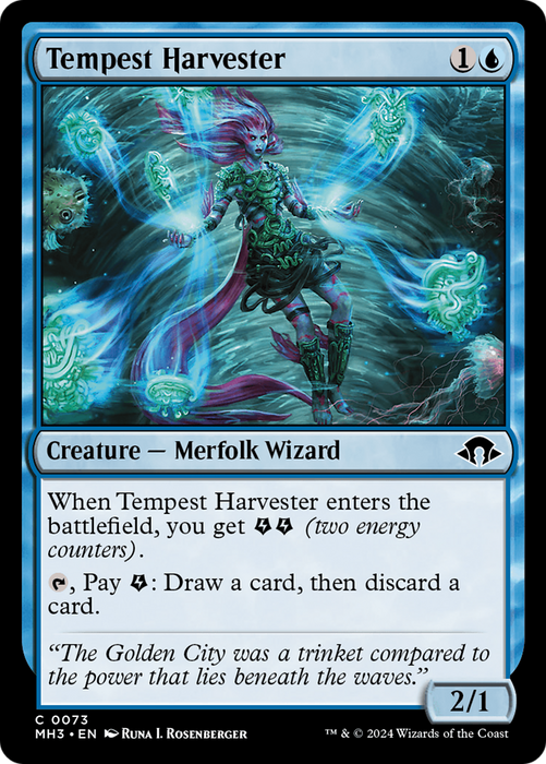Tempest Harvester (MH3-073) - Modern Horizons 3 - for just $0.05! 