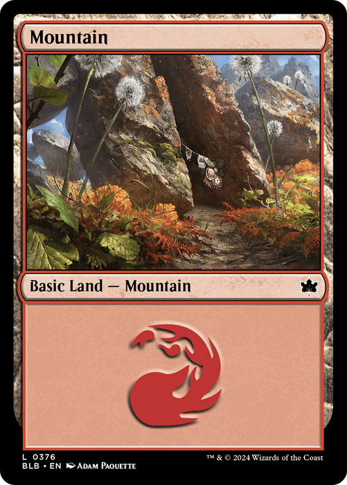 Mountain (BLB-376) - Bloomburrow - for just $0.05! 