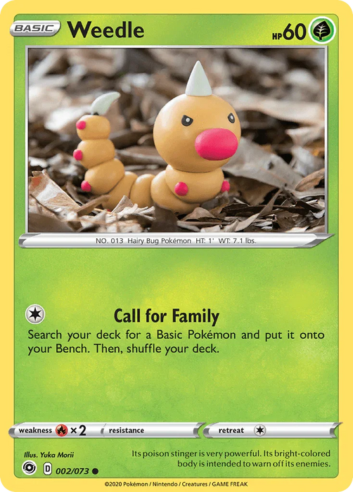 Weedle (002/073) [Sword & Shield: Champion's Path] - for just $0.15! 