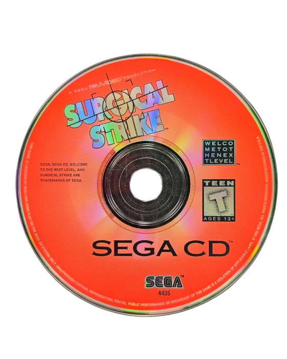 Surgical Strike – Sega CD (SCD) - for just $0! 