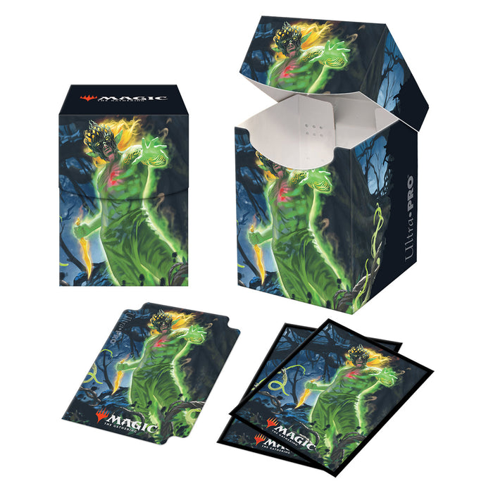 Ultra PRO: Deck Box and Sleeves Combo - Zendikar Rising (Obuun, Mul Daya Ancestor) - for just $0! 