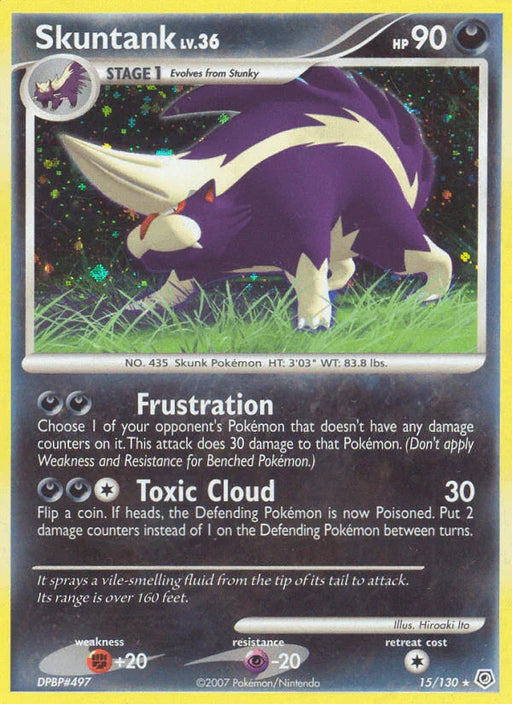 Skuntank (15/130) [Diamond & Pearl: Base Set] - for just $1.85! 