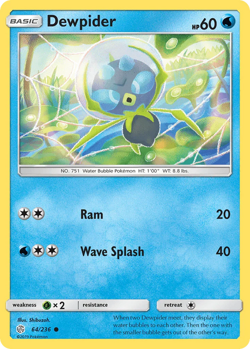 Dewpider (64/236) [Sun & Moon: Cosmic Eclipse] - for just $0.10! 