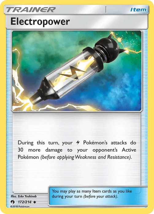 Electropower (172/214) [Sun & Moon: Lost Thunder] - for just $0.25! 