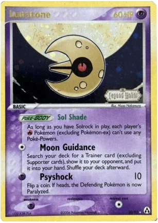 Lunatone (20/92) (Stamped) [EX: Legend Maker] - for just $9.90! 