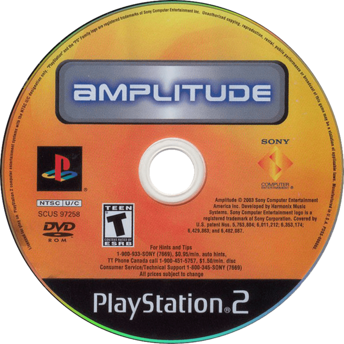 Amplitude – PlayStation 2 (PS2) - for just $13.99! 