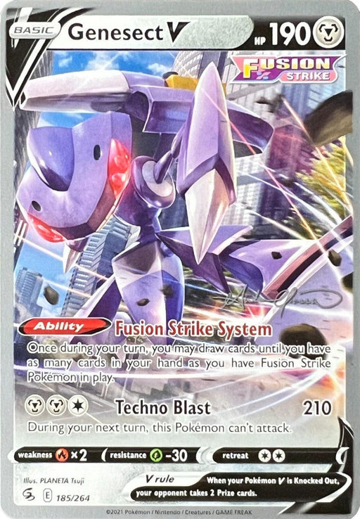Genesect V (185/264) (The Shape of Mew - Andre Chiasson) [World Championships 2022] - for just $0.25! 
