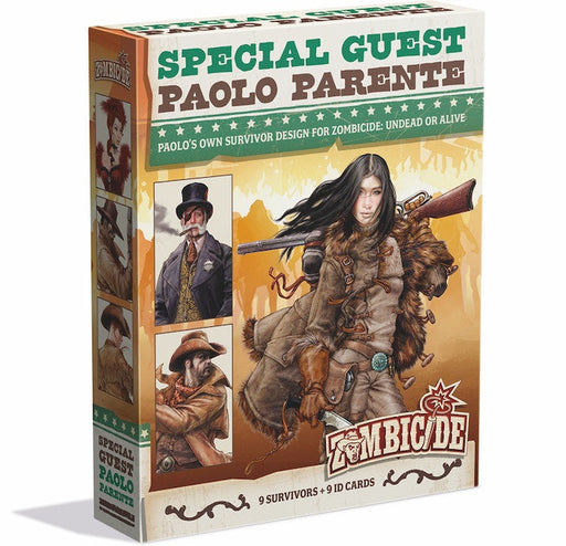 Zombicide: Undead or Alive - Paolo Parente Kickstarter Exclusive Special Guest Pack - for just $39.99! 
