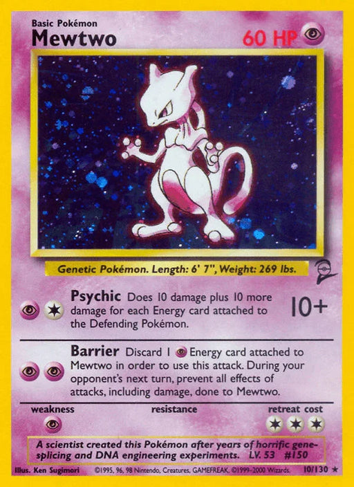 Mewtwo (10/130) [Base Set 2] - for just $24.95! 