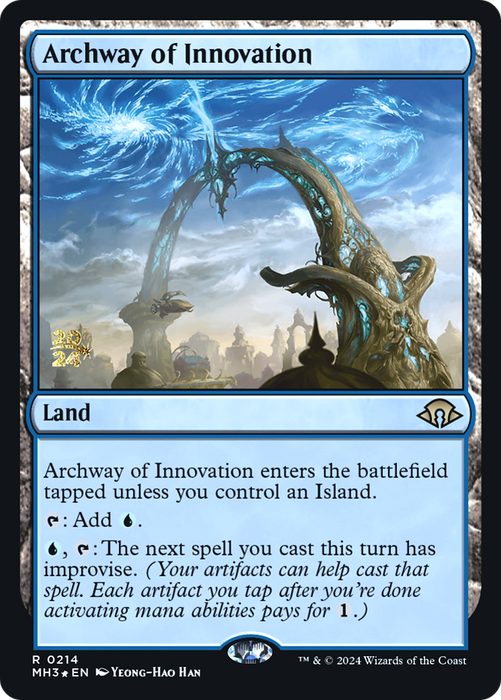 Archway of Innovation (PRE-214) - Modern Horizons 3 Promos Foil - for just $0.74! 