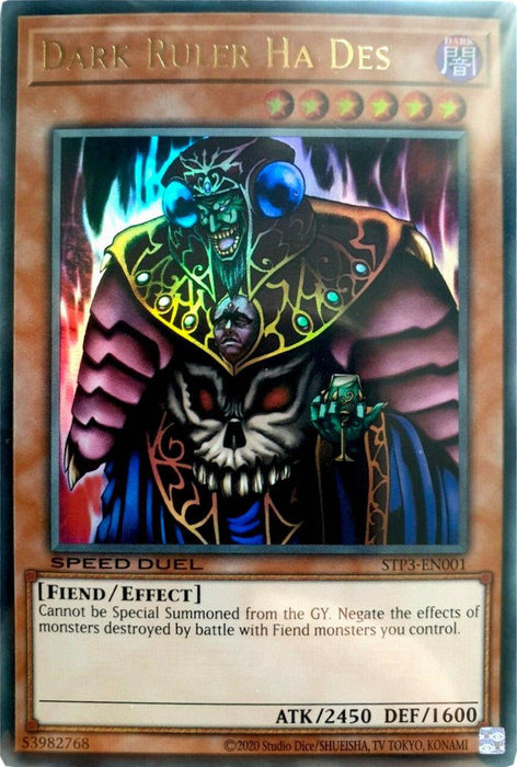 Dark Ruler Ha Des [STP3-EN001] Ultra Rare - for just $1.40! 
