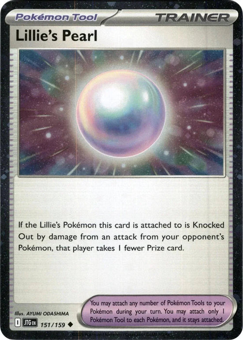 Lillie's Pearl (151/159) (Cosmos Holo) [Scarlet & Violet: Journey Together] - for just $0.20! 