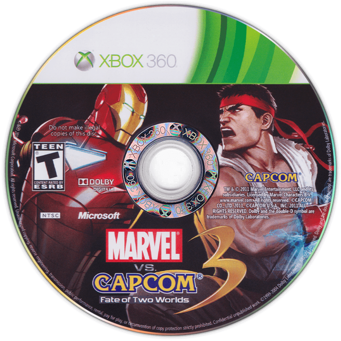 Marvel Vs. Capcom 3: Fate of Two Worlds – Xbox 360 (X360) - for just $9.99! 