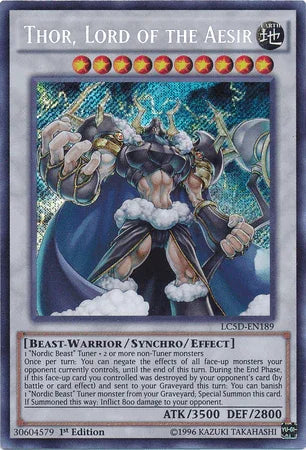 Thor, Lord of the Aesir [LC5D-EN189] Secret Rare - for just $1.15! 