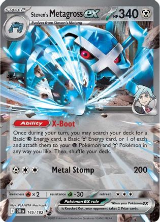 Steven's Metagross ex 145 - SV10 Destined Rivals Holofoil - for just $0.71! 
