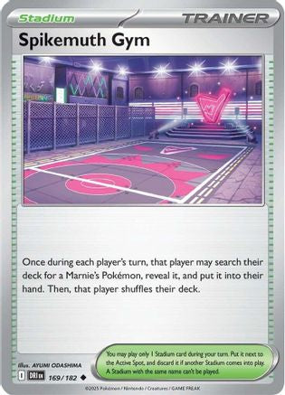 Spikemuth Gym 169 - SV10 Destined Rivals - for just $0.05! 