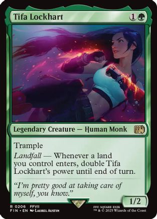 Tifa Lockhart (FIN-206) - FINAL FANTASY Foil - for just $0.96! 