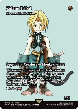 Zidane Tribal - Ragavan, Nimble Pilferer (Showcase) (FCA-043) - FINAL FANTASY: Through the Ages Foil - for just $32.64! 