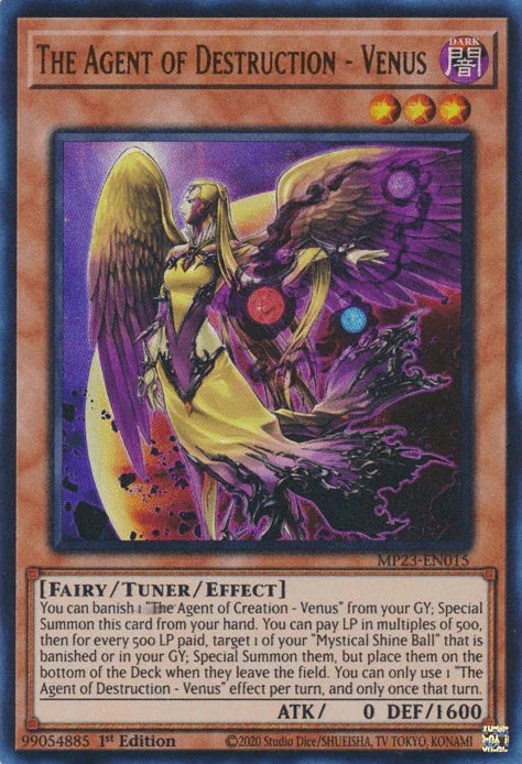 The Agent of Destruction - Venus [MP23-EN015] Ultra Rare - for just $0.10! 