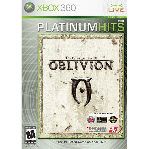 The Elder Scrolls IV: Oblivion (Platinum Hits) (Xbox 360) - Just $0! Shop now at Retro Gaming of Denver