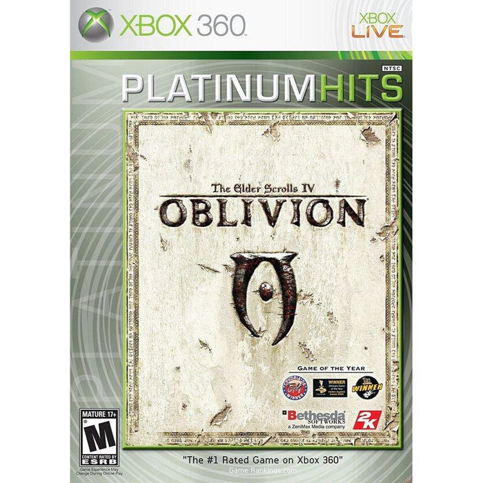 The Elder Scrolls IV: Oblivion (Platinum Hits) (Xbox 360) - Premium Video Games - Just $0! Shop now at Retro Gaming of Denver
