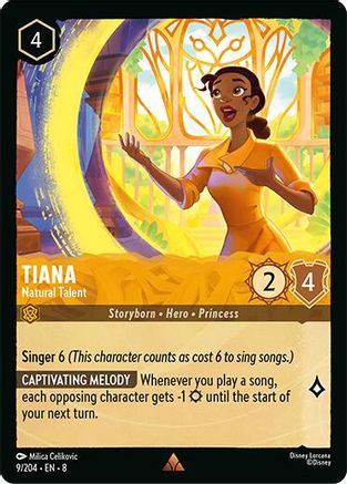 Tiana - Natural Talent (9/204) - Reign of Jafar - for just $0.06! 