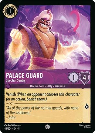 Palace Guard - Spectral Sentry (45/204) - Reign of Jafar Cold Foil - for just $0.54! 