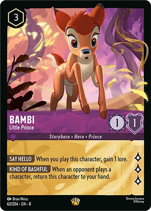 Bambi - Little Prince (63/204) [Reign of Jafar] - for just $0.60! 