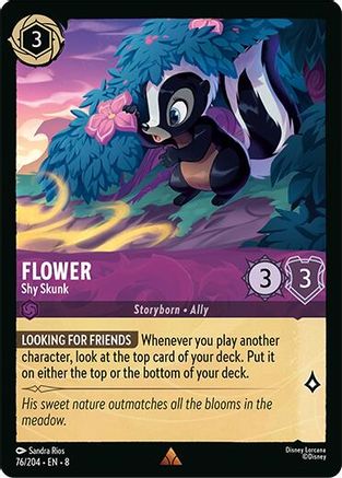 Flower - Shy Skunk (76/204) - Reign of Jafar Cold Foil - for just $0.17! 