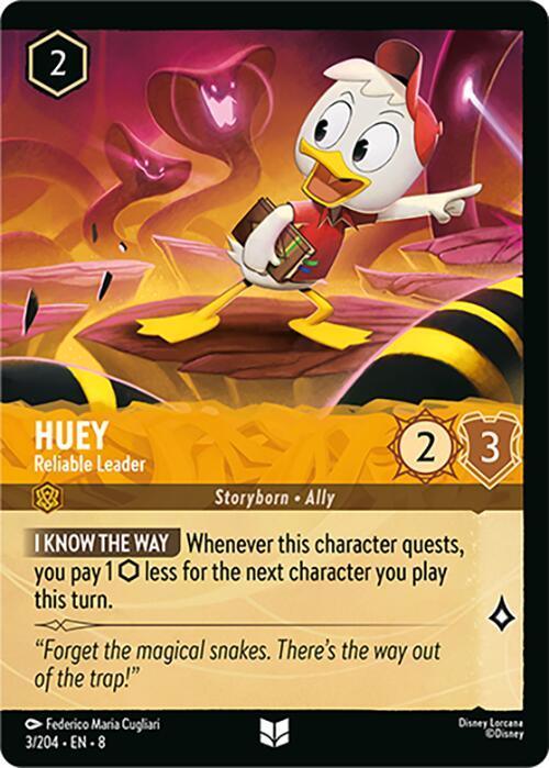 Huey - Reliable Leader (3/204) [Reign of Jafar] - for just $0.10! 