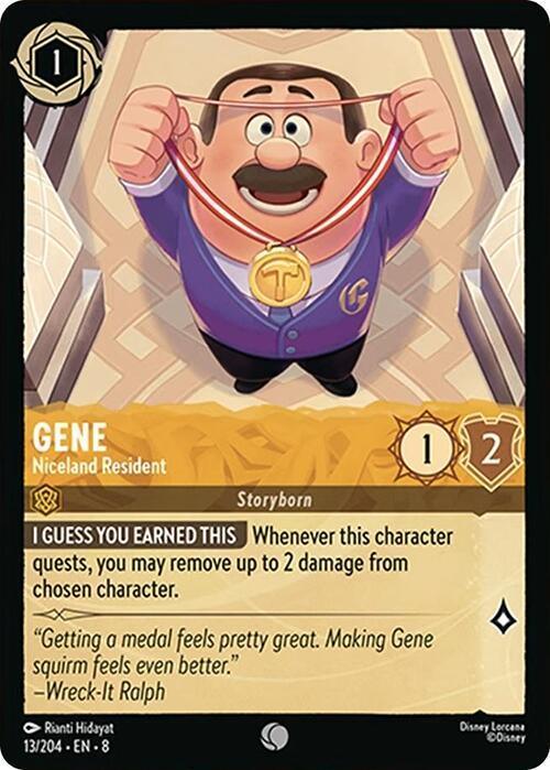 Gene - Niceland Resident (13/204) [Reign of Jafar] - for just $0.10! 