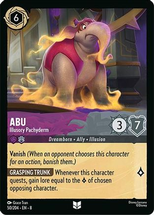 Abu - Illusory Pachyderm (50/204) - Reign of Jafar Cold Foil - for just $0.10! 