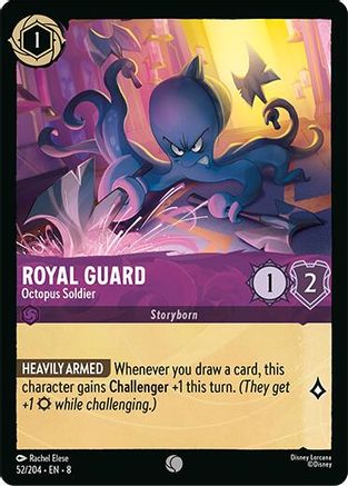 Royal Guard - Octopus Soldier (52/204) - Reign of Jafar Cold Foil - for just $0.56! 