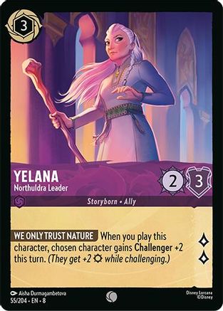 Yelana - Northuldra Leader (55/204) - Reign of Jafar Cold Foil - for just $0.11! 