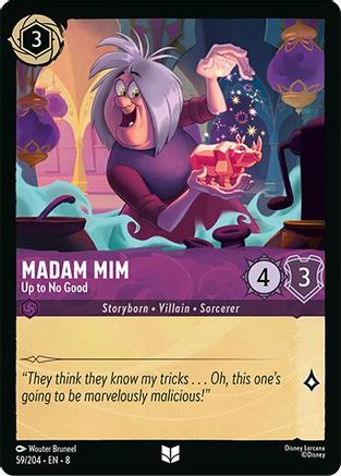 Madam Mim - Up to No Good (59/204) - Reign of Jafar - for just $0.03! 