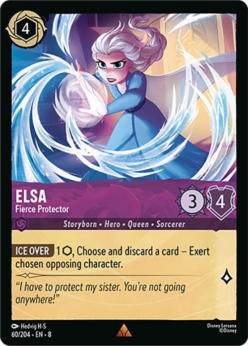 Elsa - Fierce Protector (60/204) [Reign of Jafar] - for just $0.10! 