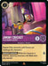 Jiminy Cricket - Level-Headed and Wise (62/204) - Reign of Jafar Cold Foil - for just $0.18! 
