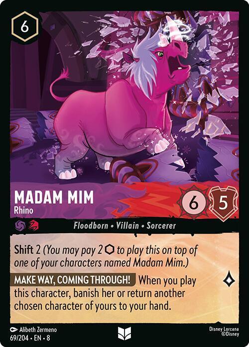 Madam Mim - Rhino (69/204) [Reign of Jafar] - for just $0.10! 