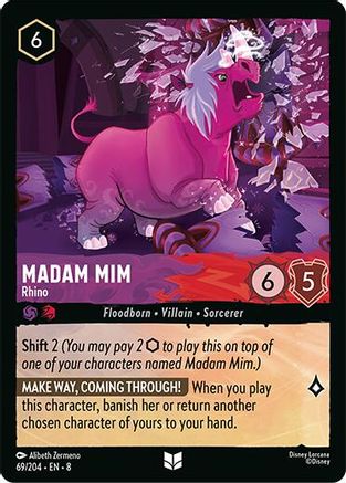Madam Mim - Rhino (69/204) - Reign of Jafar - for just $0.03! 