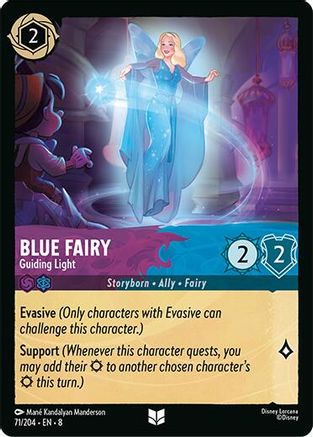 Blue Fairy - Guiding Light (71/204) - Reign of Jafar Cold Foil - for just $0.09! 