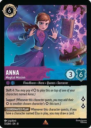Anna - Magical Mission (72/204) - Reign of Jafar - for just $0.06! 