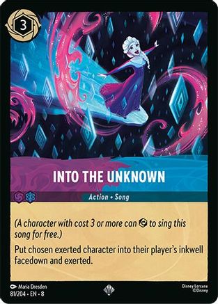 Into the Unknown (81/204) - Reign of Jafar Cold Foil - for just $3.85! 