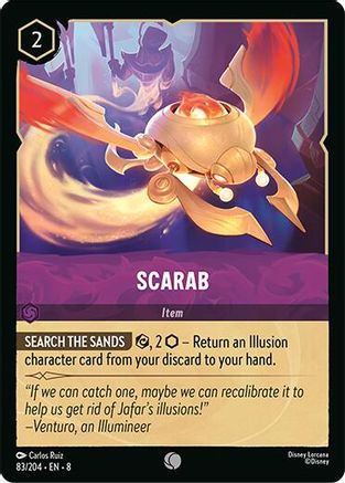 Scarab (83/204) - Reign of Jafar Cold Foil - for just $0.09! 