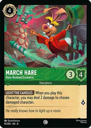 March Hare - Hare-Brained Eccentric (91/204) - Reign of Jafar - for just $0.03! 