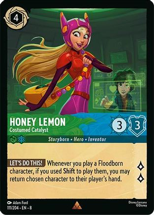 Honey Lemon - Costumed Catalyst (111/204) - Reign of Jafar - for just $0.06! 