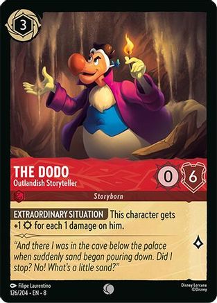 The Dodo - Outlandish Storyteller (126/204) - Reign of Jafar - for just $0.03! 