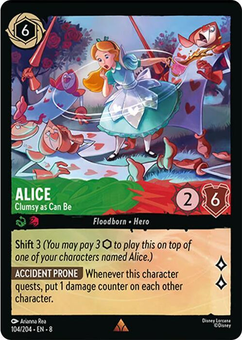 Alice - Courageous Keyholder (127/204) [Reign of Jafar] - for just $0.10! 
