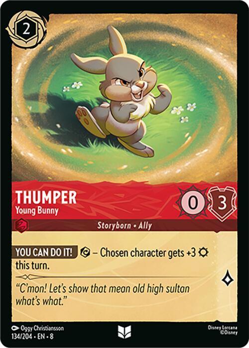 Thumper - Young Bunny (134/204) [Reign of Jafar] - for just $0.10! 