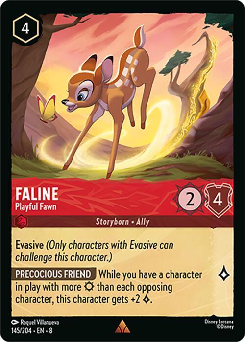Faline - Playful Fawn (145/204) [Reign of Jafar] - for just $0.10! 